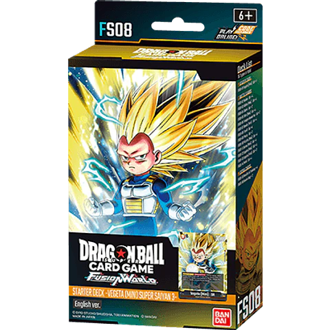 Mazo Starter FS08 Dragon Ball Super Fusion World - Vegeta (mini) Super Saiyan 3 
