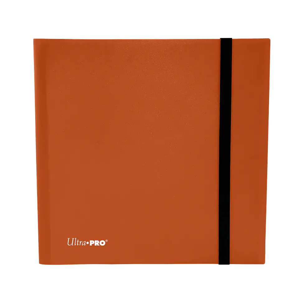 Carpeta Ultra-Pro 12 bolsillos Eclipse - Pumpjin Orange  1