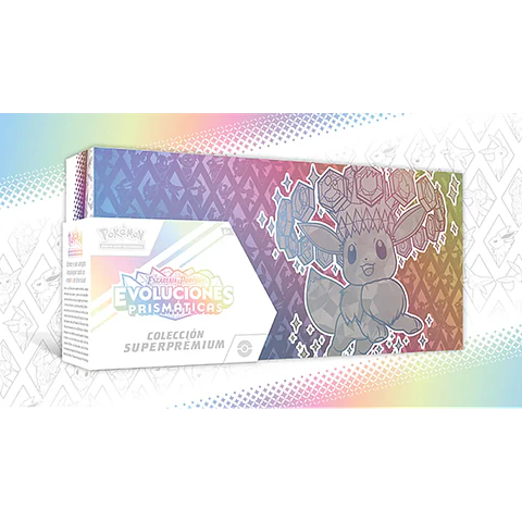 Escarlata y Púrpura: Evoluciones Prismaticas - Colección Superprémium 