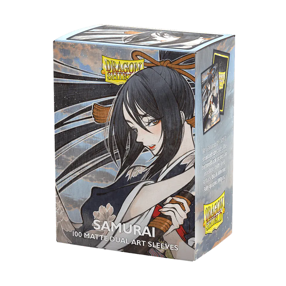 Protectores Dragon Shield Matte Dual Art - Samurai  1