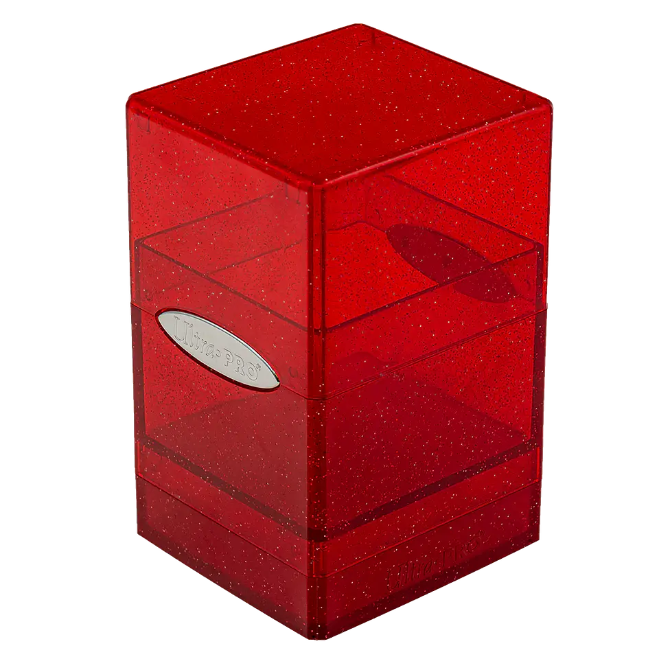 Porta Mazo Ultra-Pro- Satin tower 100+ Glitter/Red  1