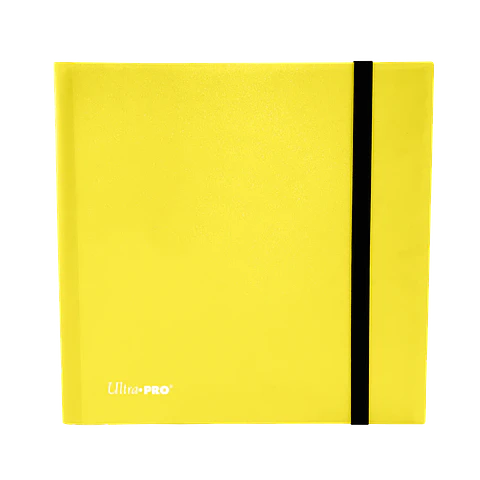 Carpeta Ultra-Pro 12 bolsillos Eclipse - Lemon Yellow 
