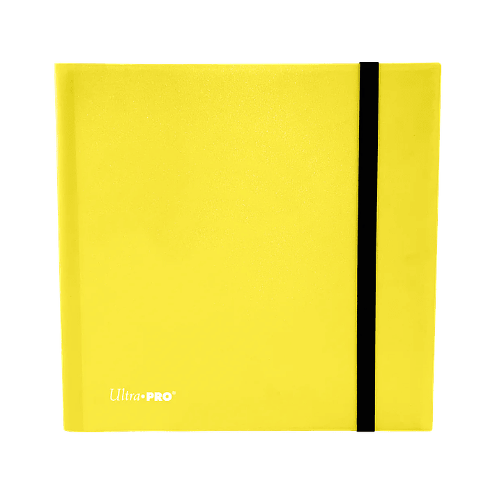 Carpeta Ultra-Pro 12 bolsillos Eclipse - Lemon Yellow 