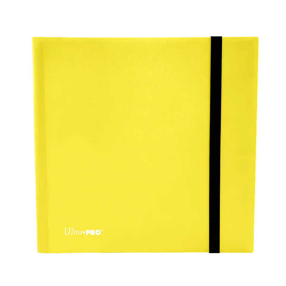 Carpeta Ultra-Pro 12 bolsillos Eclipse - Lemon Yellow  1