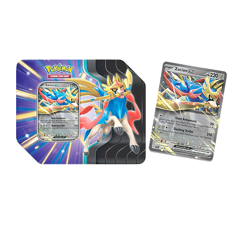 Pokémon TCG - Slashing Legends Tin: Zacian Ex 