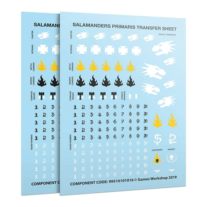 Salamanders: Primaris Upgrades & Transfers  2
