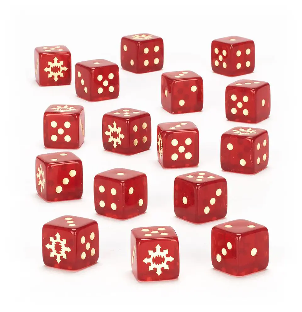 Set de datos: World Eaters Dice Set 2
