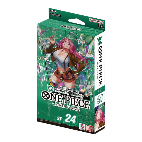 Mazo One Piece TCG: Starter Deck -Green Jewelry Bonney- (ST24)