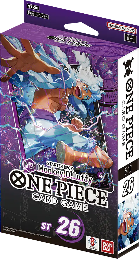 Mazo One Piece TCG: Starter Deck -Purple/Black Monkey.D.Luffy- (ST26)