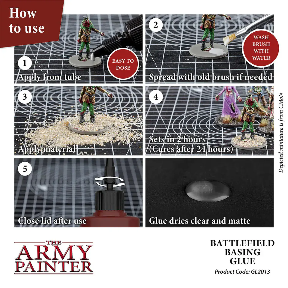 Pegamento para Escenografías - Battlefields Basing Glue 3