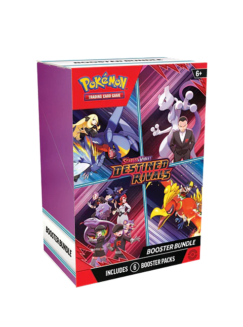 Scarlet & Violet: Destined Rivals - Booster Bundle (Inglés) 