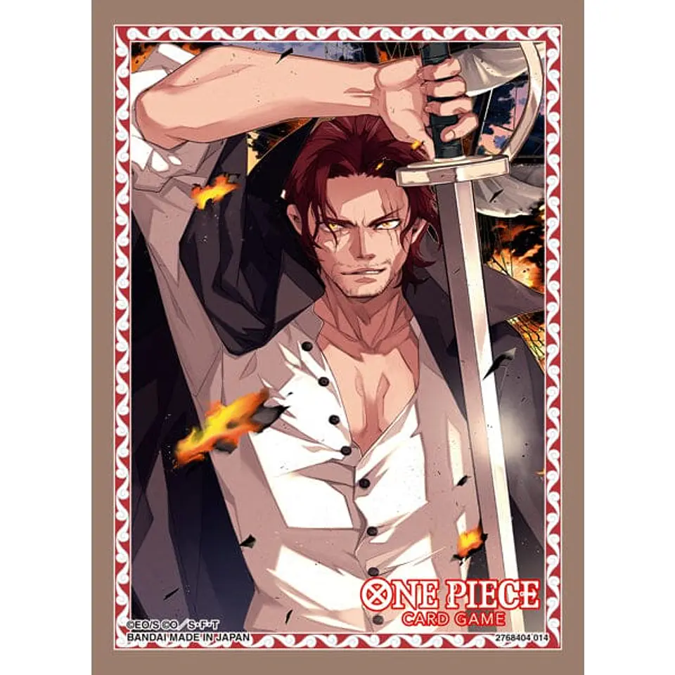 One Piece TCG: Oficial Sleeves 10 - Shanks  1