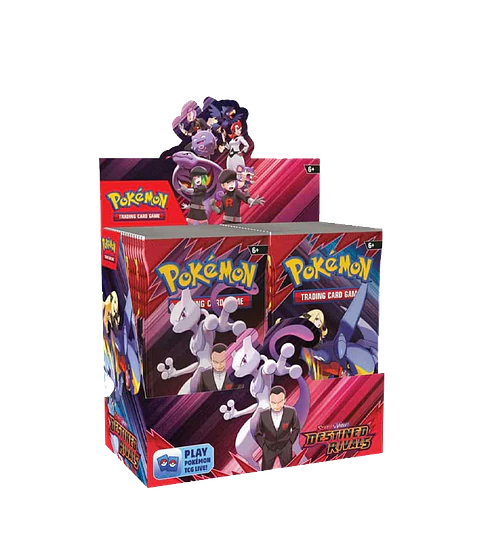 Caja de Sobres Scarlet & Violet - Destined Rivals (Inglés) 