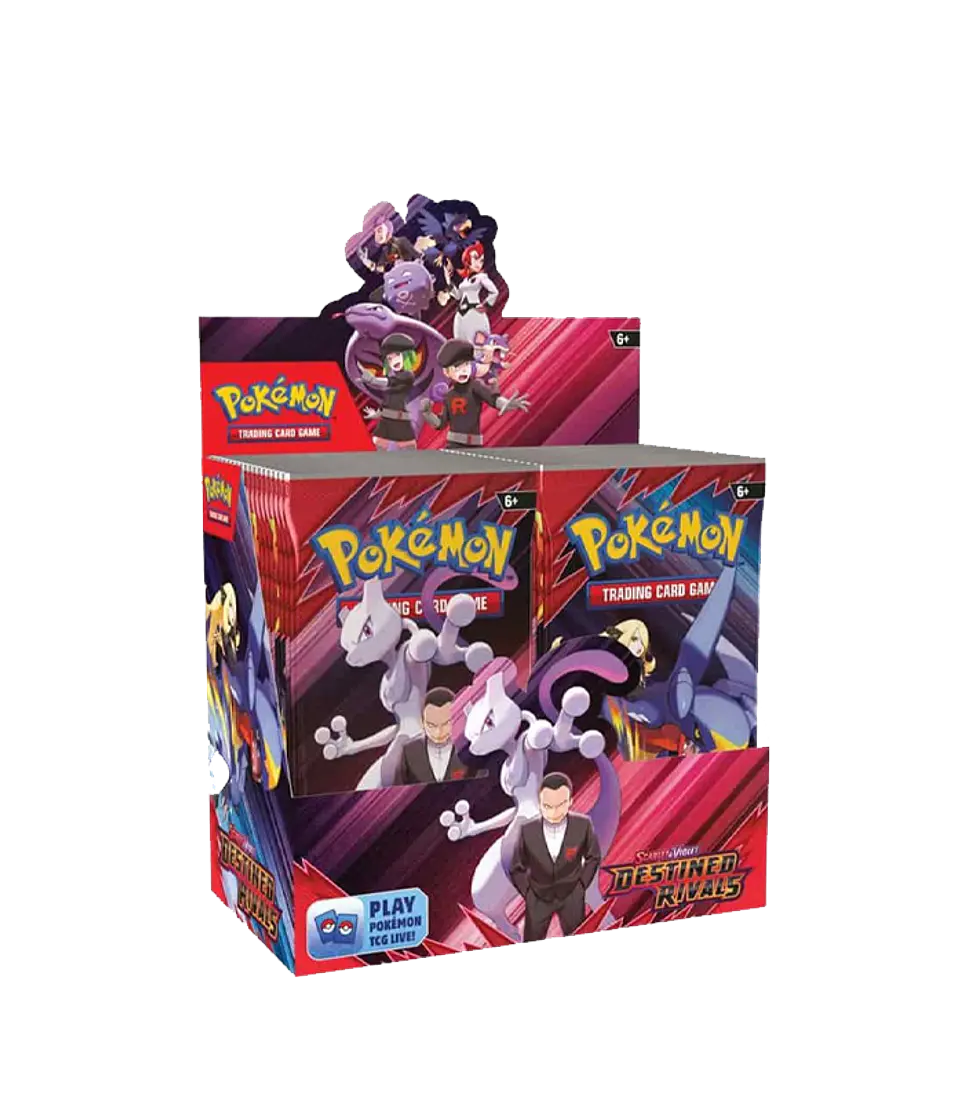 Caja de Sobres Scarlet & Violet - Destined Rivals (Inglés)  1