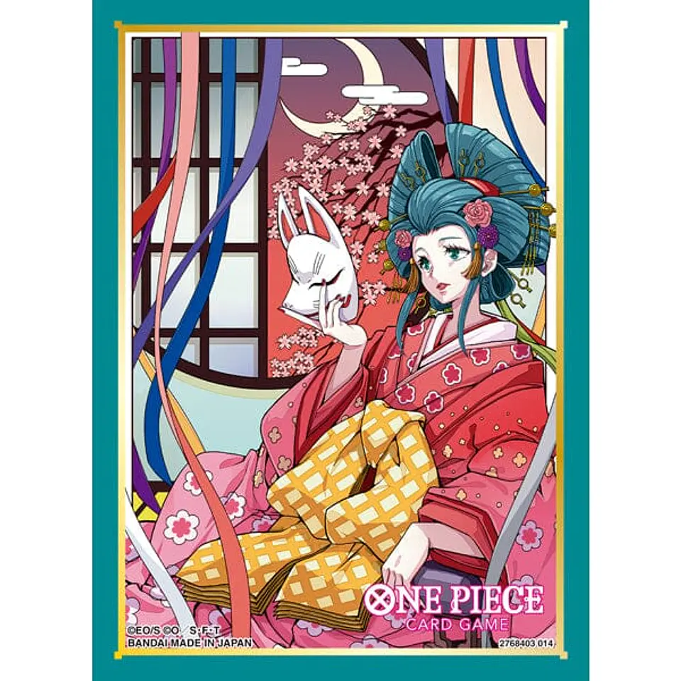 One Piece TCG: Oficial Sleeves 10 - Kozuki Hiyori  1
