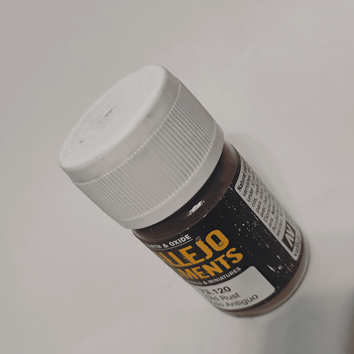 Vallejo Pigments: Old Rust - Óxido Antiguo  2
