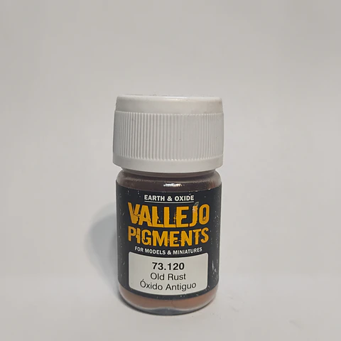 Vallejo Pigments: Old Rust - Óxido Antiguo 