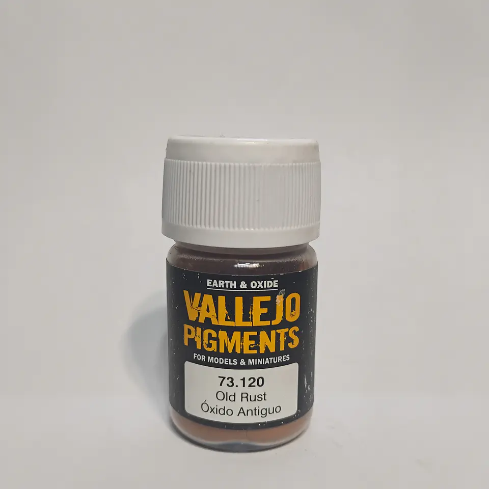 Vallejo Pigments: Old Rust - Óxido Antiguo  1