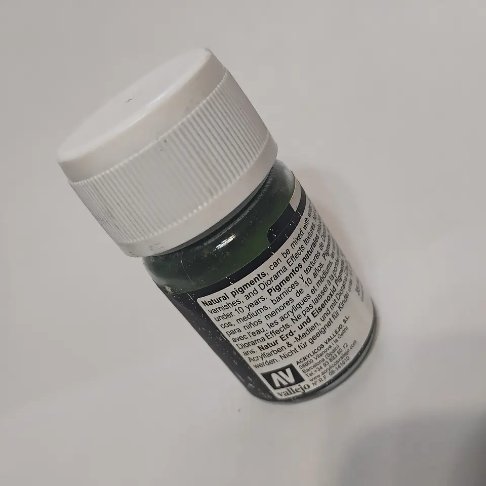 Vallejo Pigments: Chrome Oxide Green - Verde Óxido Cromo  2