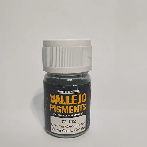 Vallejo Pigments: Chrome Oxide Green - Verde Óxido Cromo 