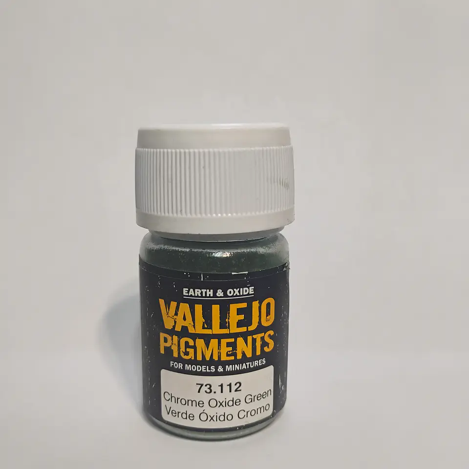 Vallejo Pigments: Chrome Oxide Green - Verde Óxido Cromo  1