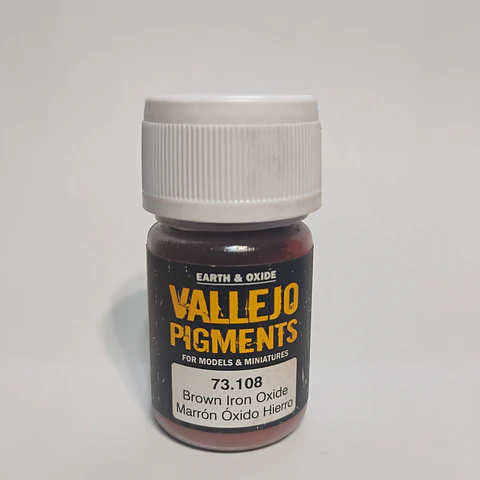 Vallejo Pigments: Brown Iron Oxide - Marrón Óxido Hierro 