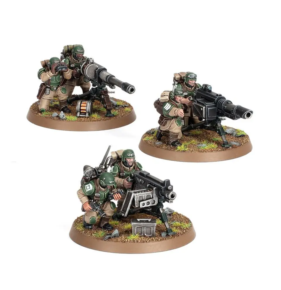 Astra Militarum: Cadian Heavy Weapon Squad 3