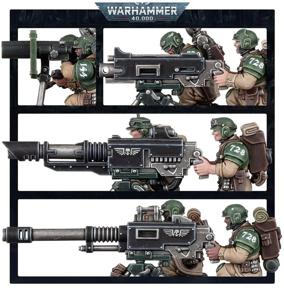Astra Militarum: Cadian Heavy Weapon Squad 5
