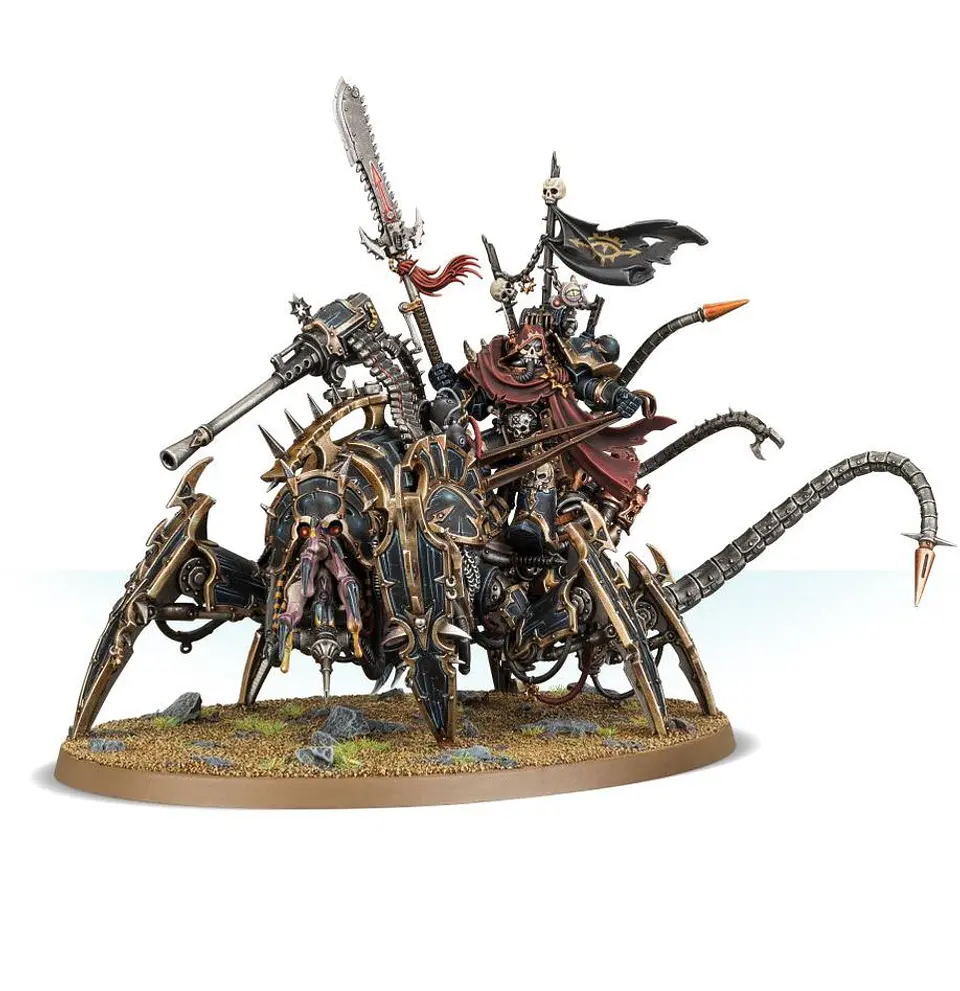 Chaos Space Marines: Lord Discordant on Helstalker 2