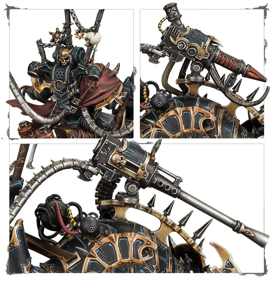 Chaos Space Marines: Lord Discordant on Helstalker 3
