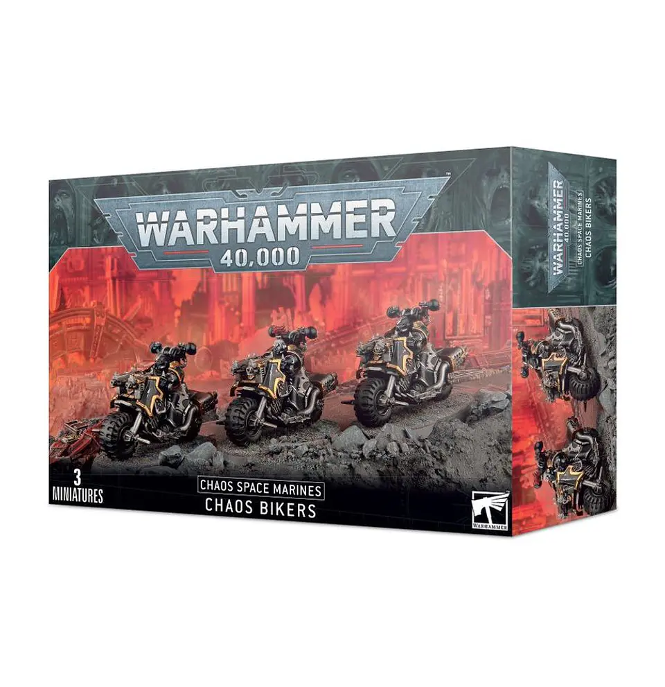 Chaos Space Marines: Bikers 1