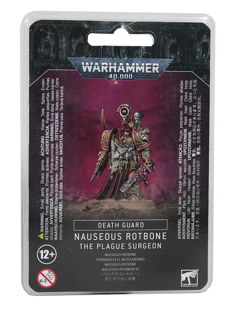 Death Guard: Nauseous Rotbone, the Plague Surgeon