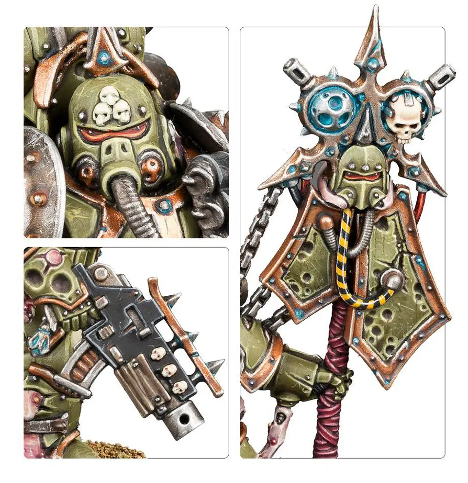 Death Guard: Plague Marine Icon Bearer 3