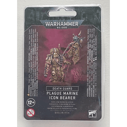Death Guard: Plague Marine Icon Bearer