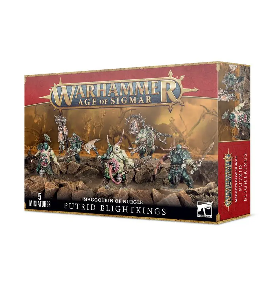 Nurgle Rotbringers Putrid Blightkings 1