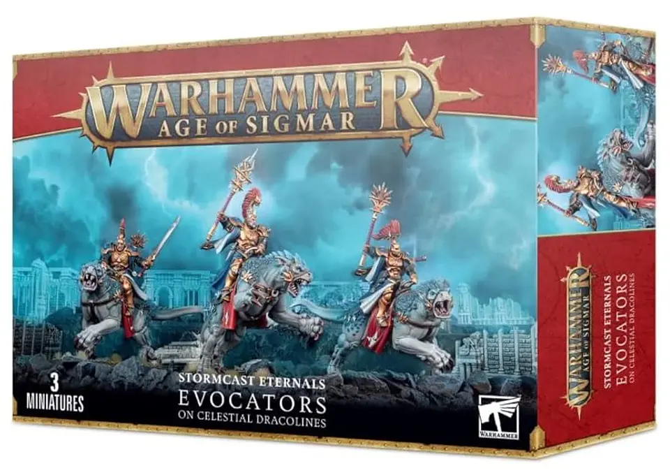 Stormcast Eternals: Evocators on Celestial Dracolines - Evocadores en Dracolines Celestiales 1