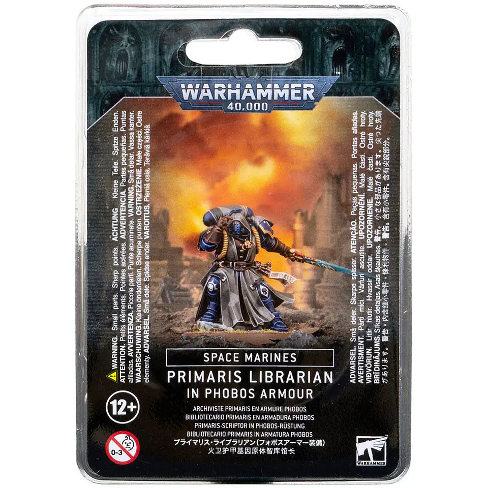 Space Marines: Primaris Librarian in Phobos Armour - Primaris Librarian en armadura Phobos 1
