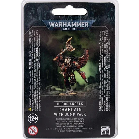 Blood Angels: Chaplain With Jump Pack - Capellán con Propulsor De Salto