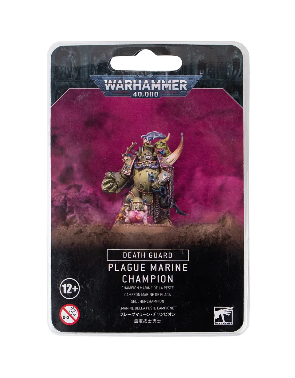 Death Guard: Plague Marine Champion 1