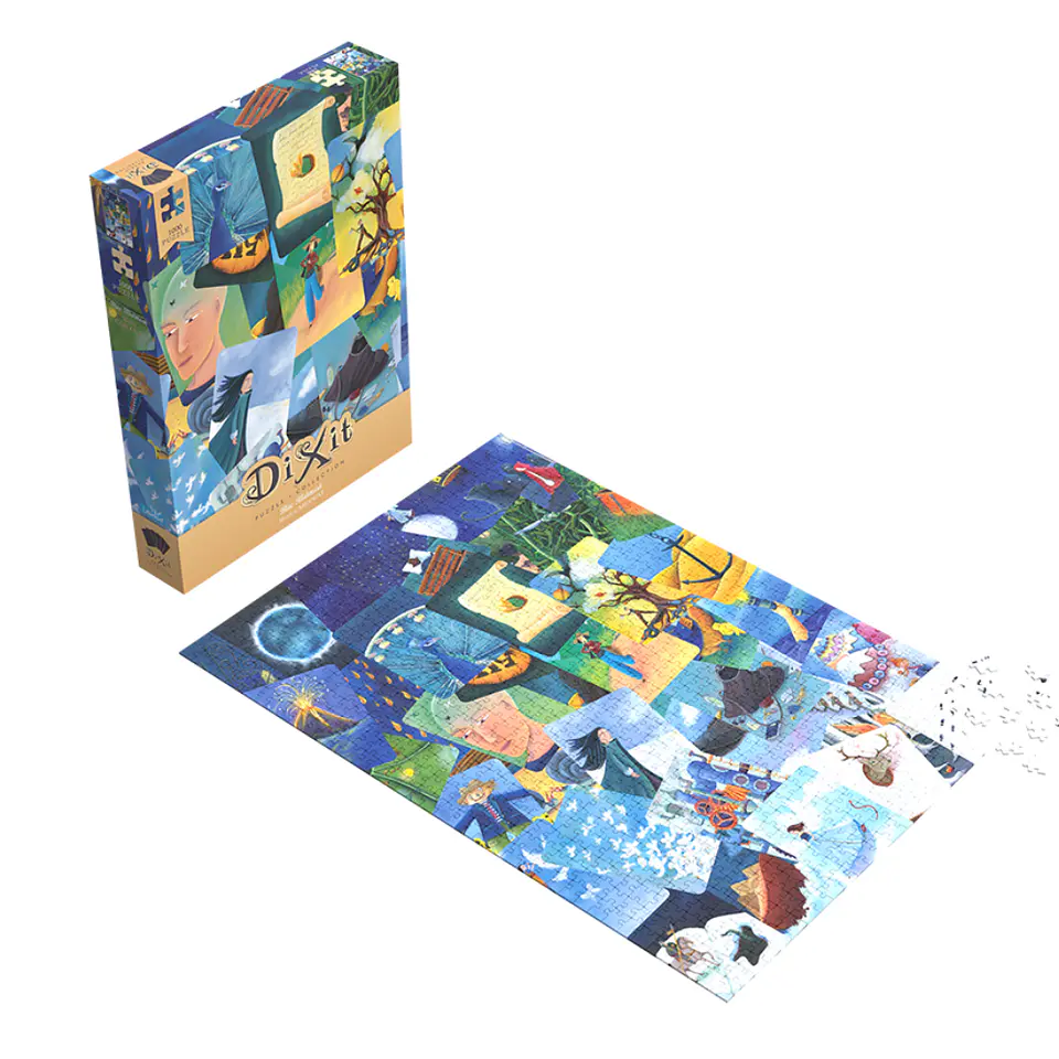 Puzzle Dixit 1000 piezas: Blue Mishmash  2