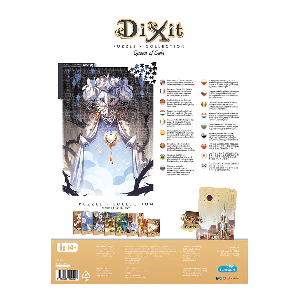 Puzzle Dixit 1000 piezas: Queen of Owls  4