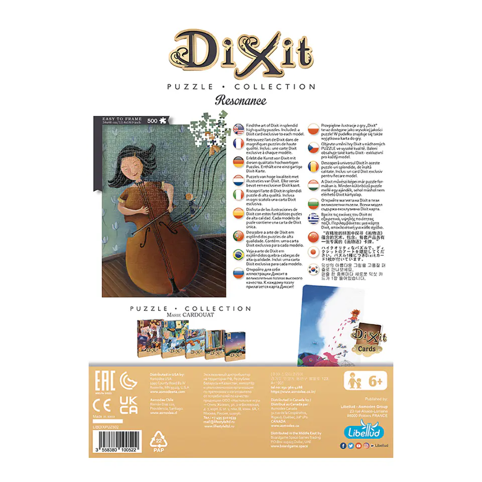 Puzzle Dixit 500 piezas: Resonance  4