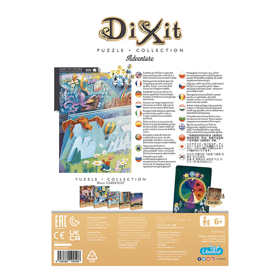 Puzzle Dixit 500 piezas: Adventure  4