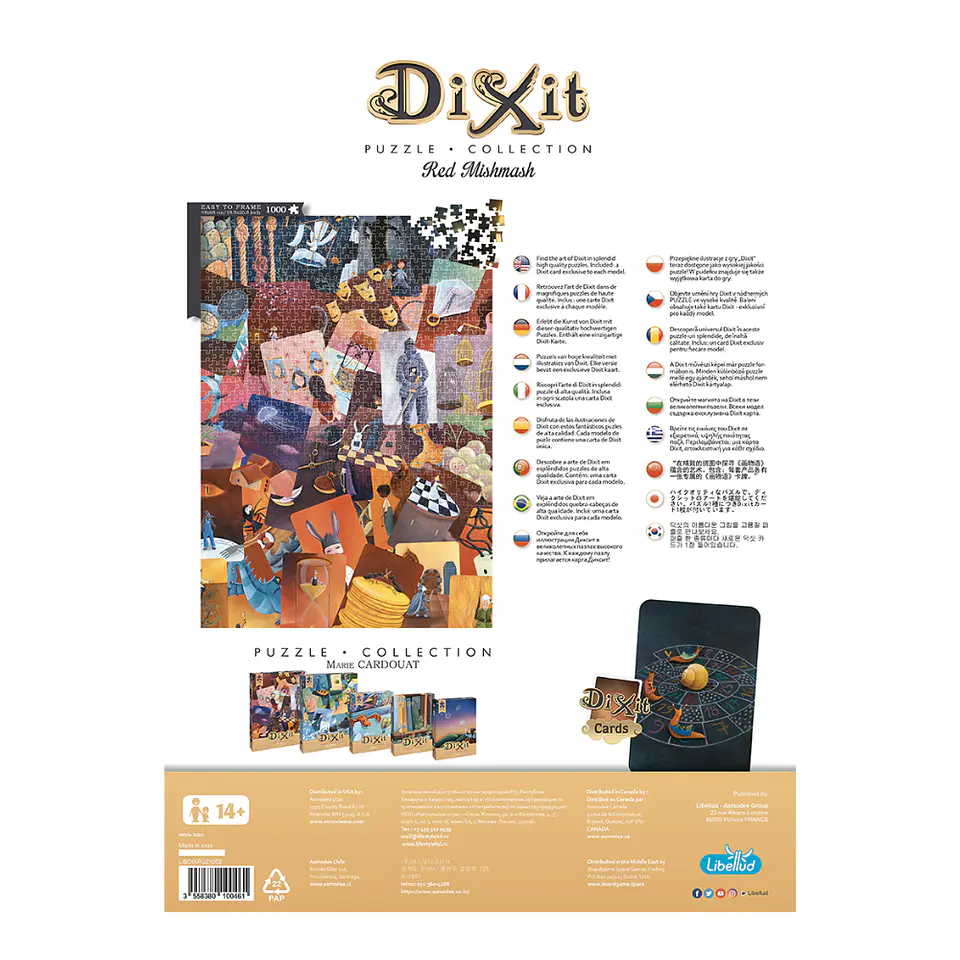 Puzzle Dixit 1000 piezas: Red Mishmash  4
