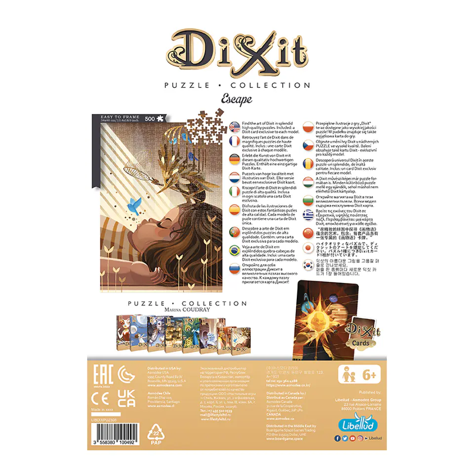 Puzzle Dixit 500 piezas: Escape  4