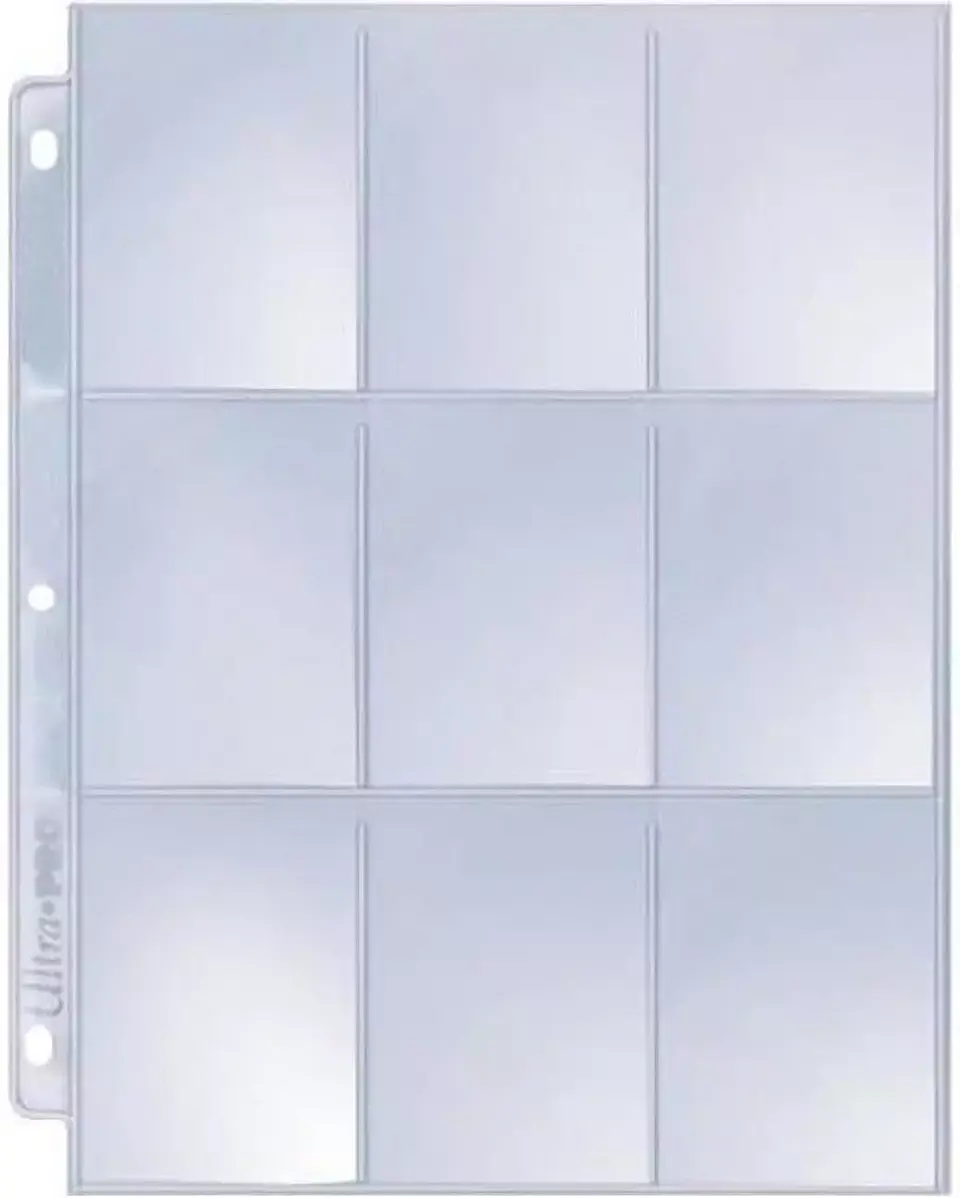 Hojas Ultra-Pro Silver 9 bolsillos (x1) 1