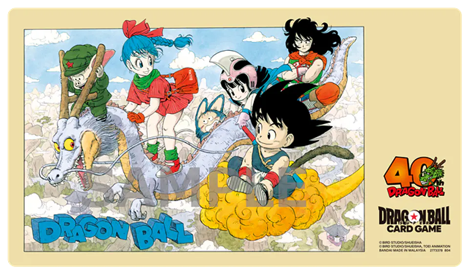 DBS Fusion World Official Playmat 40th Anniversary Version  1