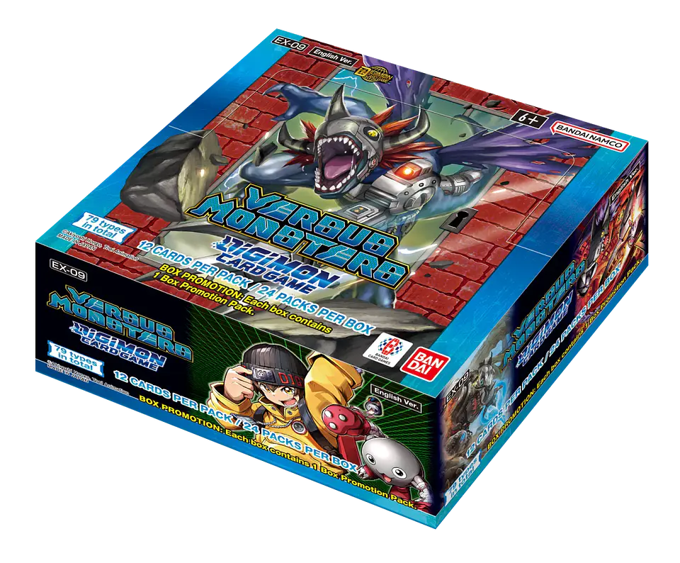 Caja de sobres Digimon TCG: Extra Booster - Versus Monsters (Ex-09)  1