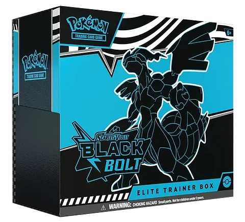 Scarlet & Violet - Black Bolt - Elite Trainer Box (Español) 