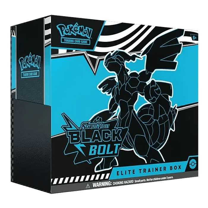 Scarlet & Violet - Black Bolt - Elite Trainer Box (Inglés) 